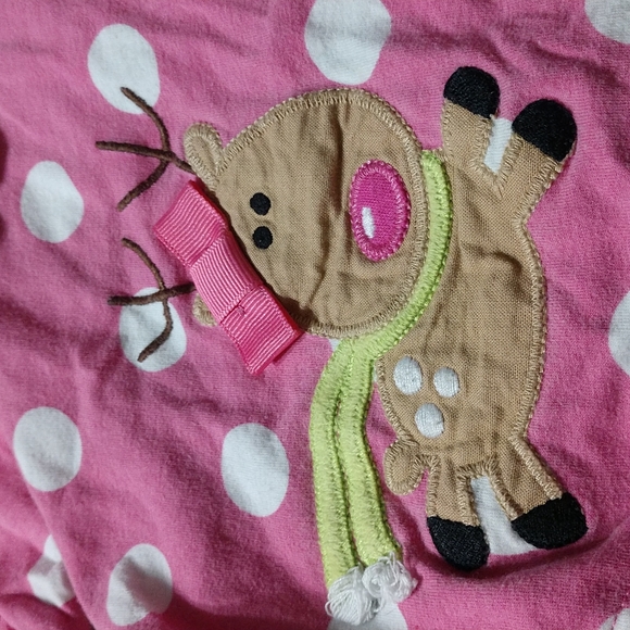 Molly & Millie Baby Girl Christmas Reindeer Outfit - Picture 2 of 8